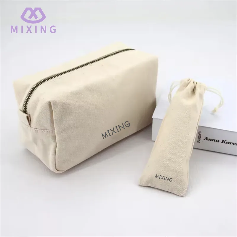 Canvas Cosmetic Bag