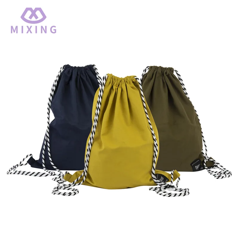 Canvas Drawstring Backpack
