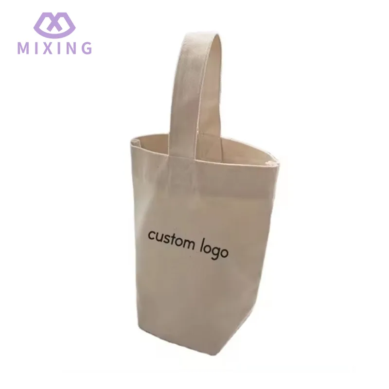 Canvas Wine Tote Bag