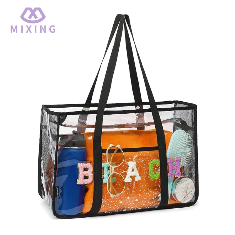 Clear Beach Tote Bag for Women