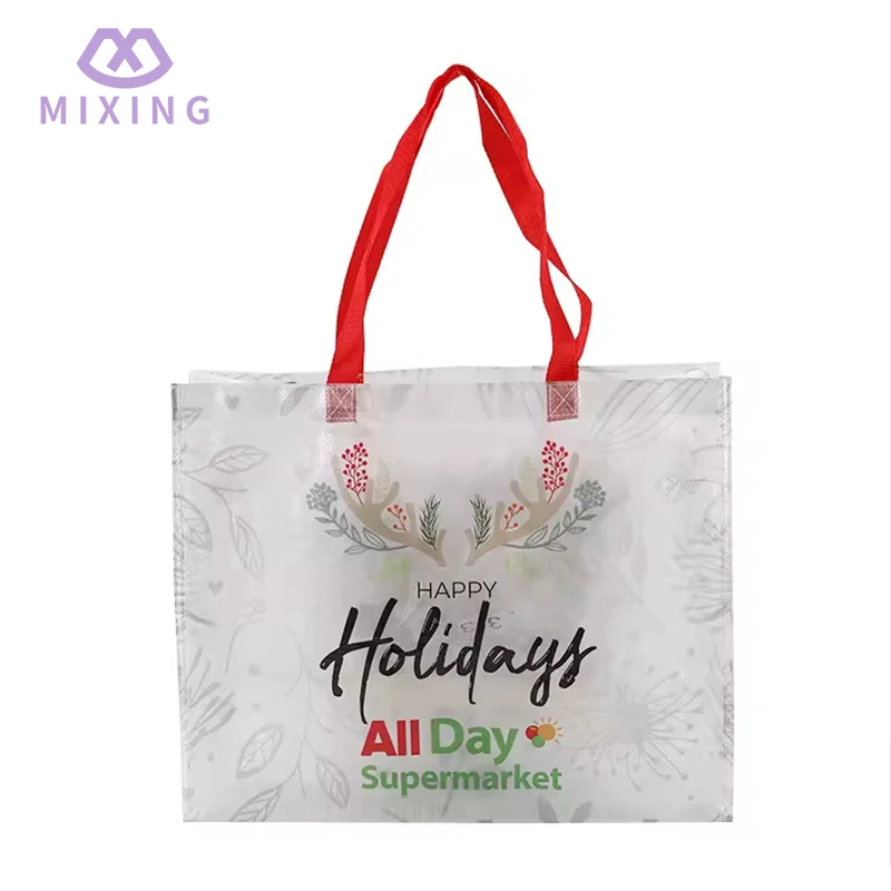Clear PP Woven Shopping Bag