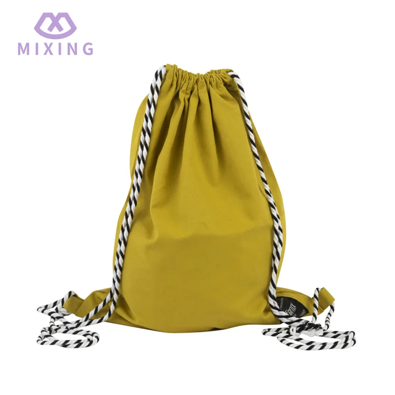 Canvas Drawstring Backpack