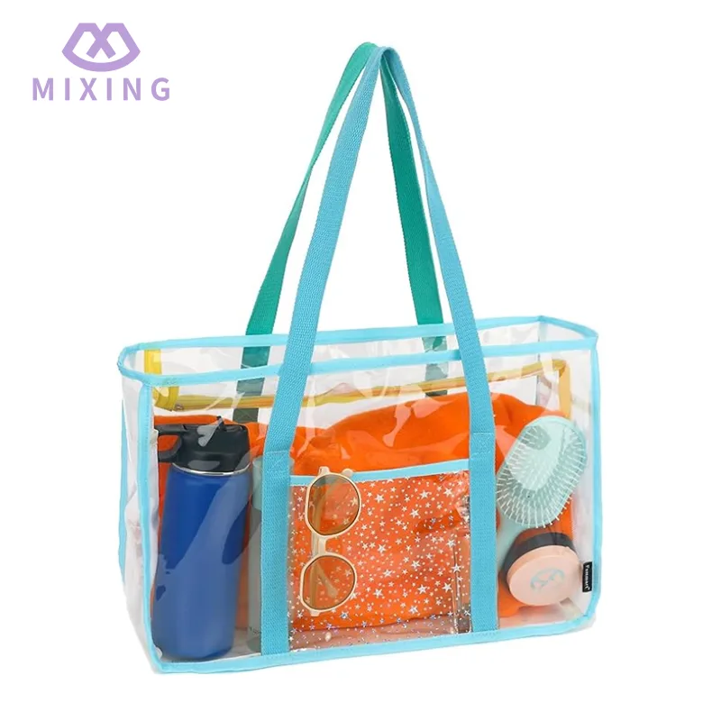 Clear Beach Tote Bag for Women