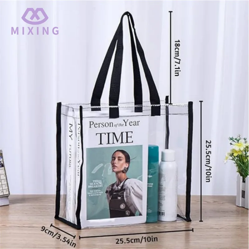 Transparent PVC Tote Bag