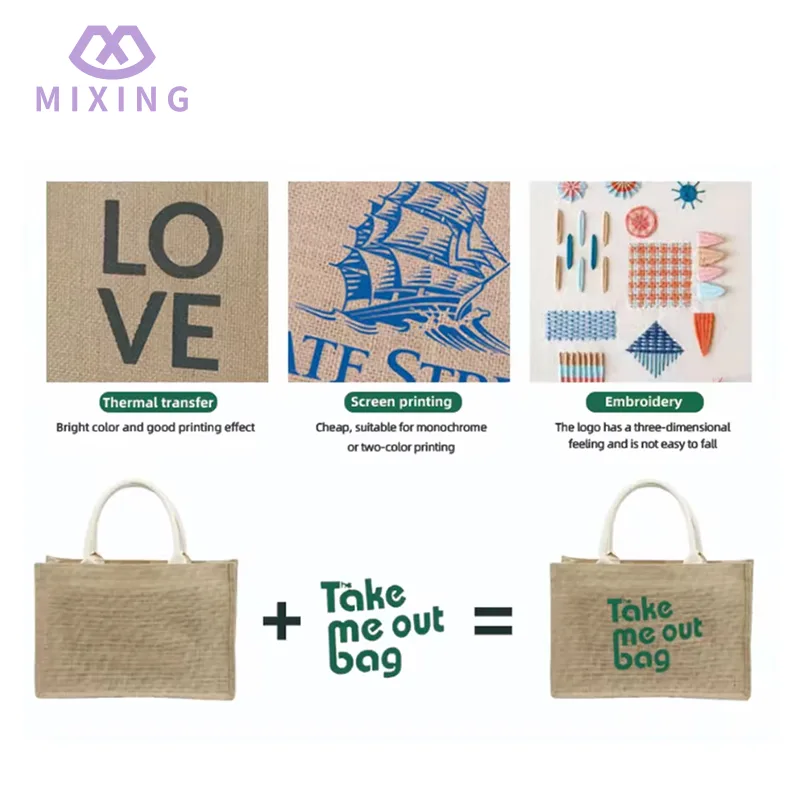 Women Jute Shopping Bags