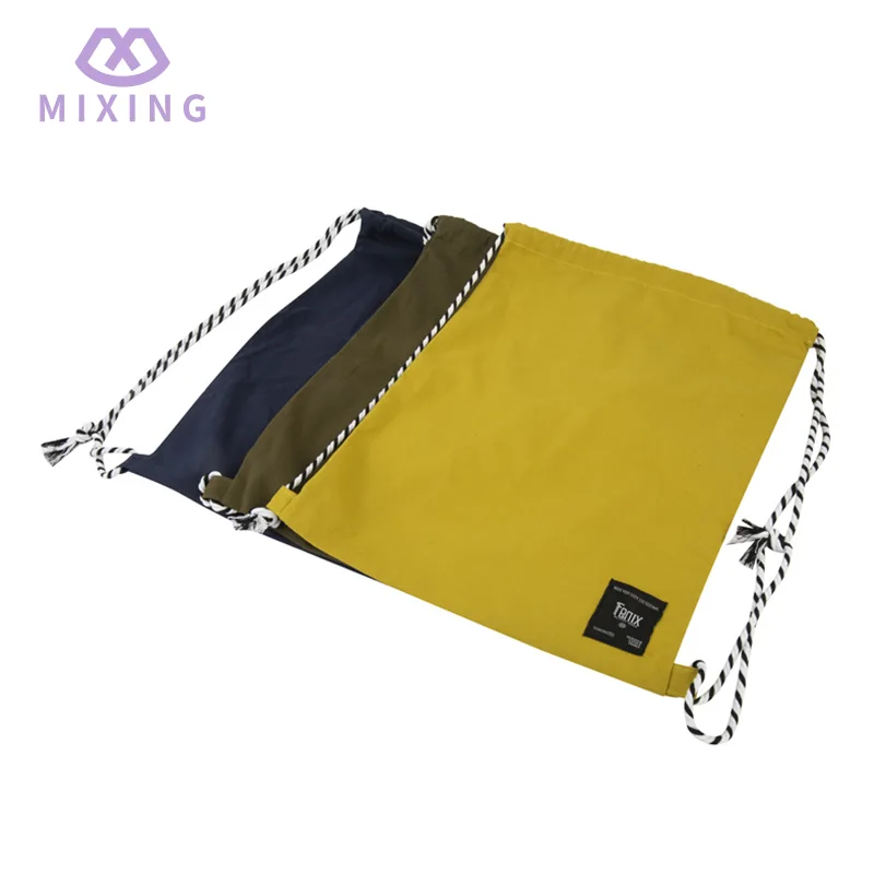Canvas Drawstring Backpack