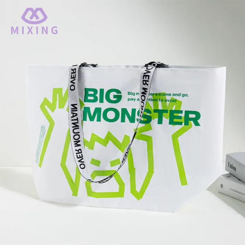 Laminated PP Woven Tote Bag