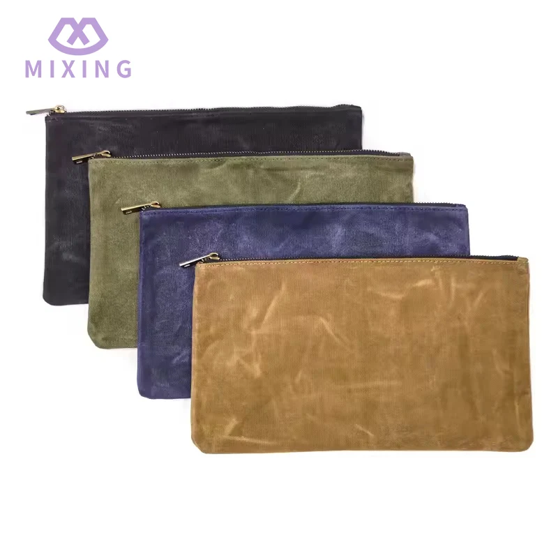 Waxed Canvas Tool Pouch